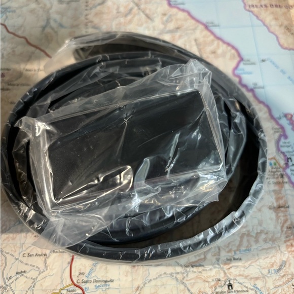 black Belt slide Buckle Strap - Picture 6 of 7